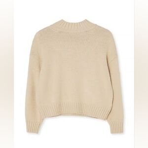 NA-KD Cozy Cream knitted Women's Sweater